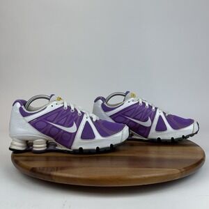 Womens Nike Shox Flyknit Agent Livestrong Limited Edition Running Shoes Size 9.5
